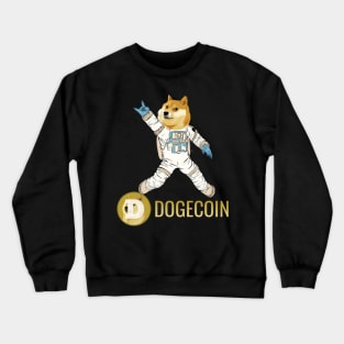 Dogecoin coin Crypto coin Cryptocurrency Crewneck Sweatshirt